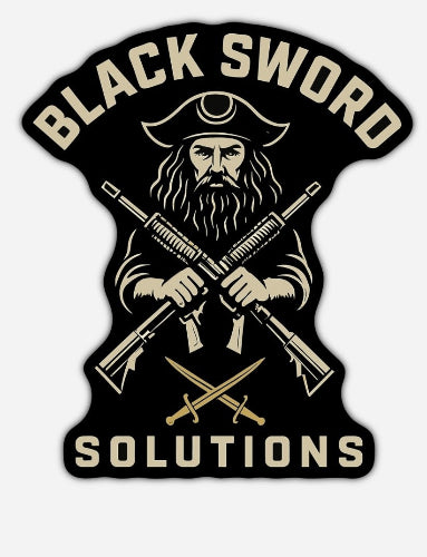 BSS Blackbeard Vinyl Sticker